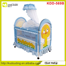 Mushroom printing NEW Baby Crib , Inner cradle with mosquito net